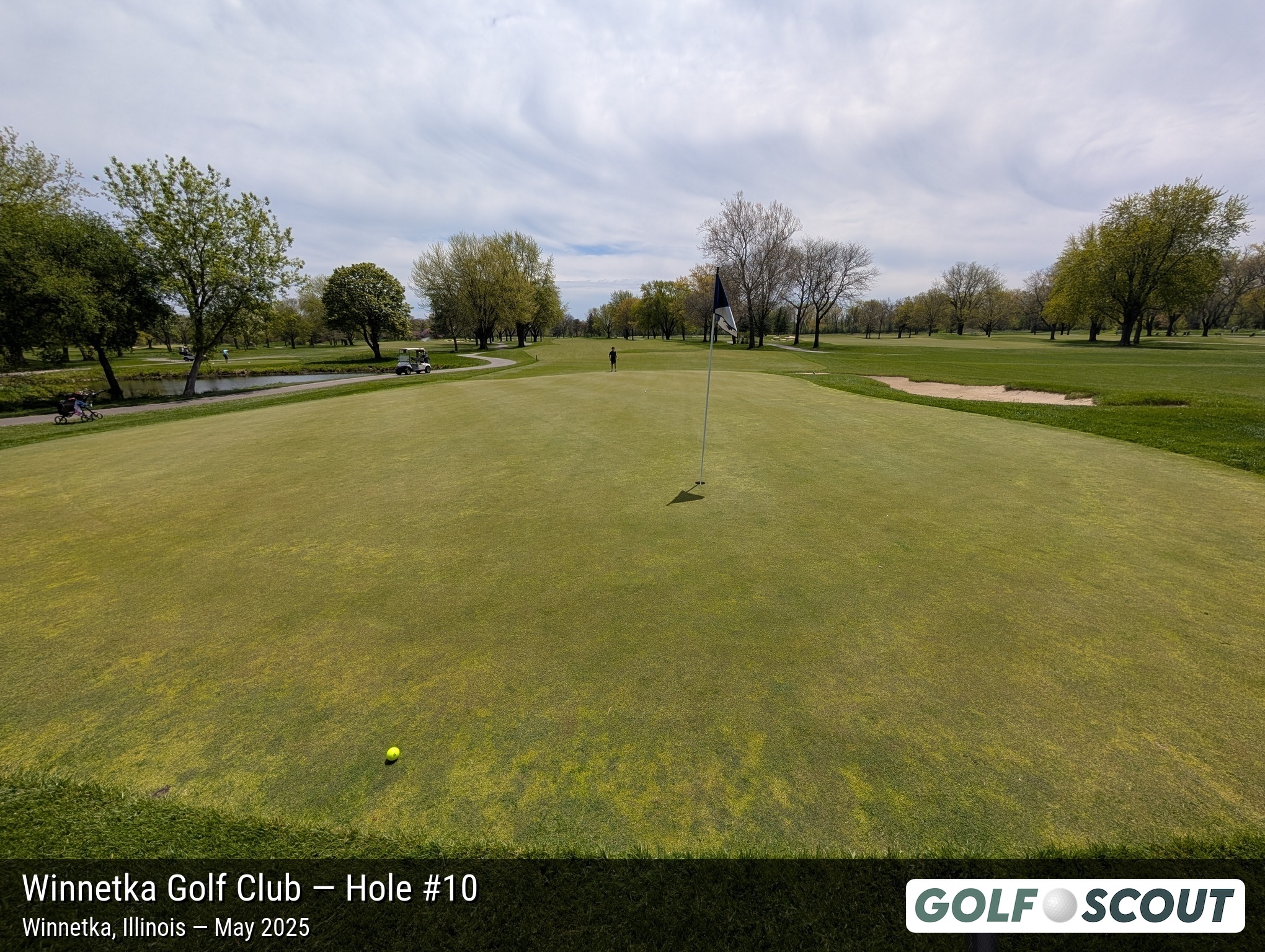 Hole 10 at Winnetka Golf Club