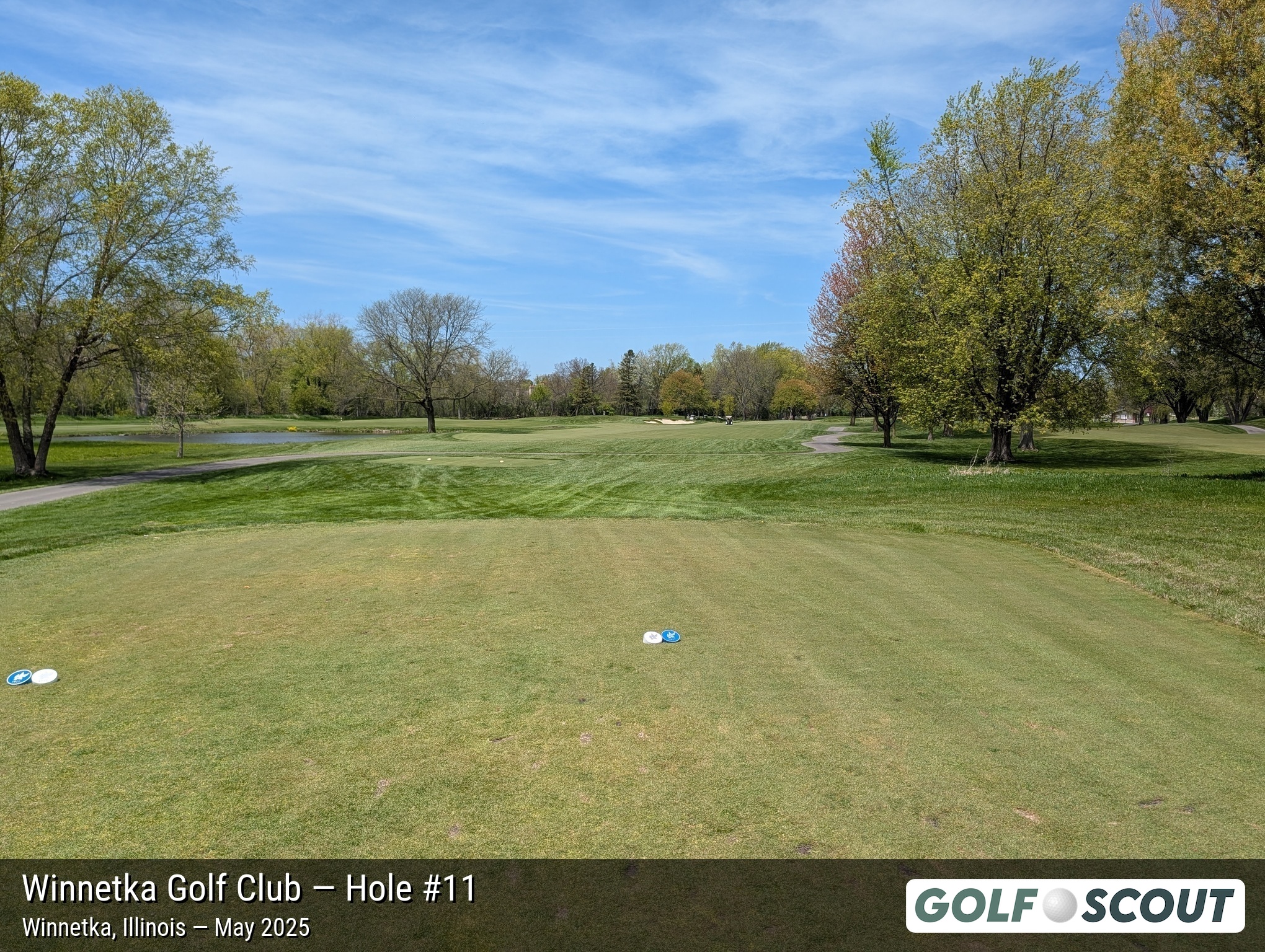 Hole 11 at Winnetka Golf Club