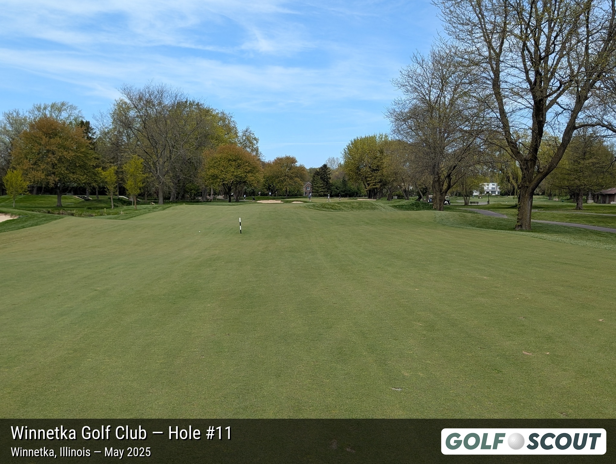 Hole 11 at Winnetka Golf Club