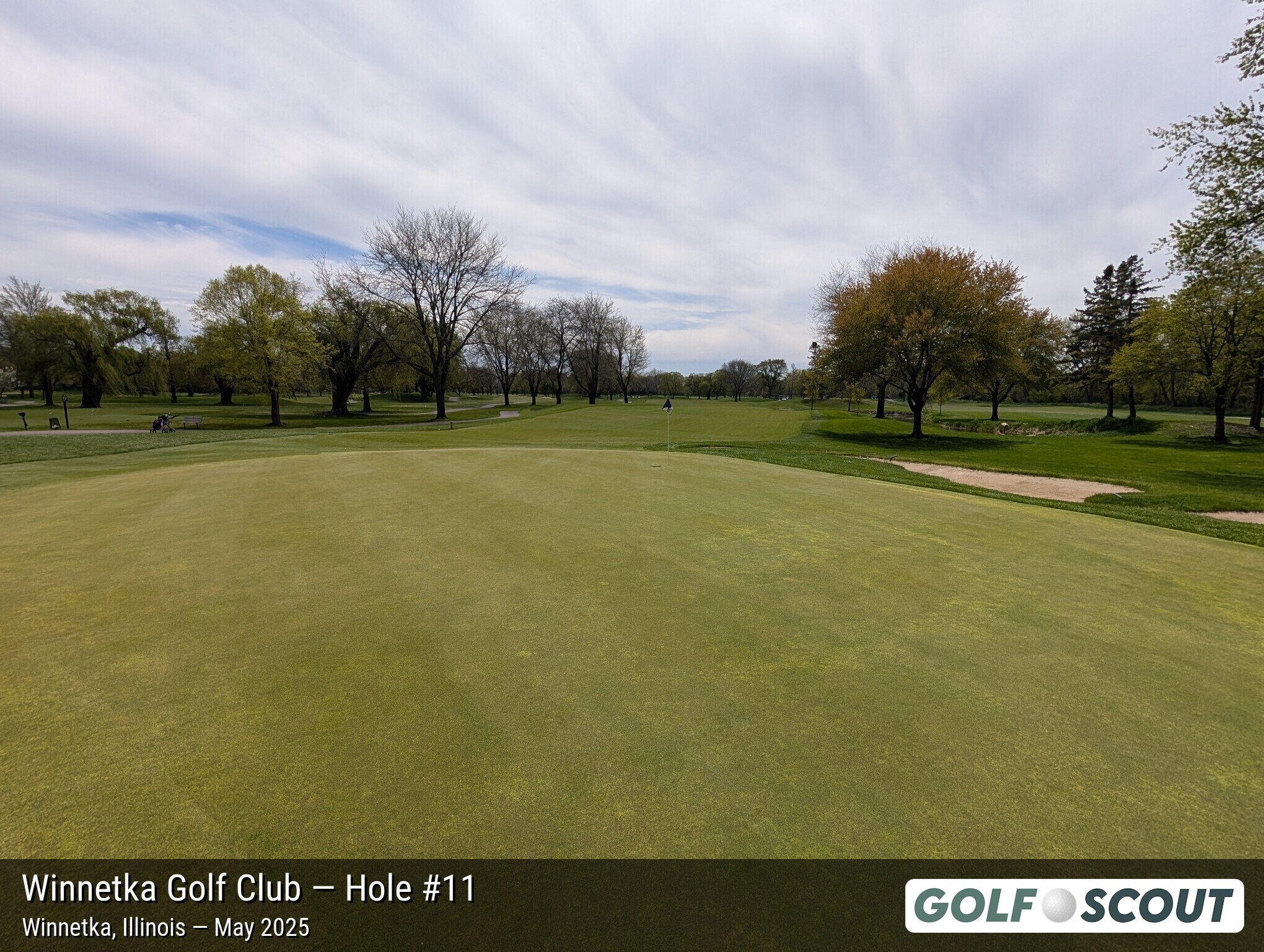 Hole 11 at Winnetka Golf Club