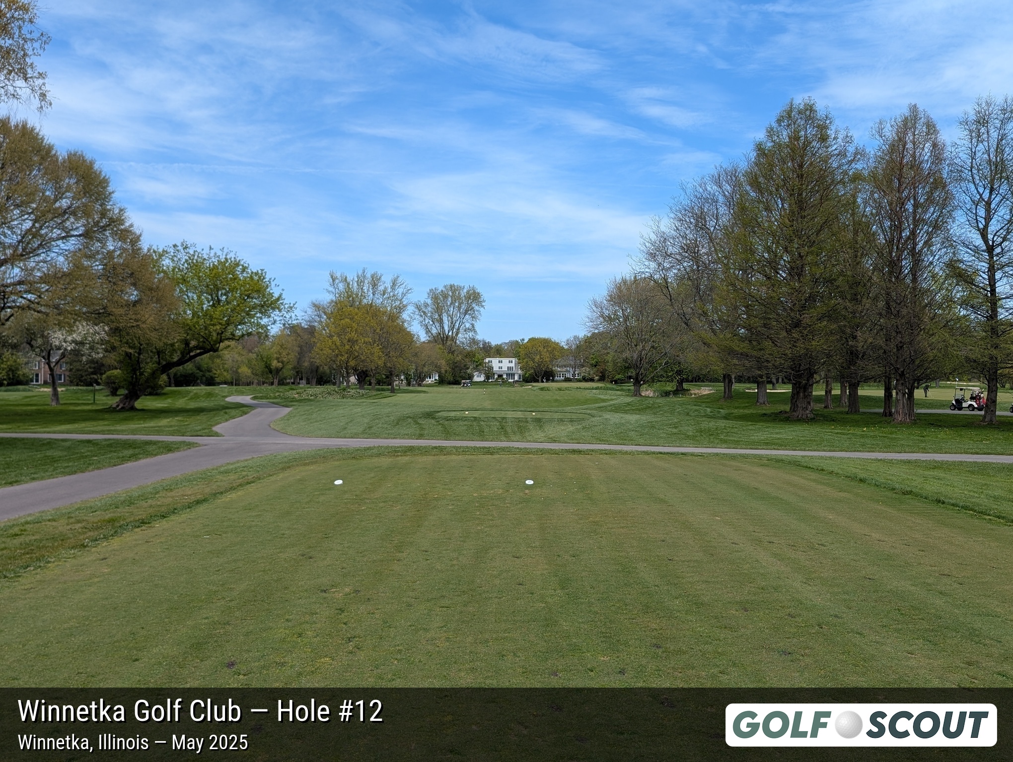 Hole 12 at Winnetka Golf Club