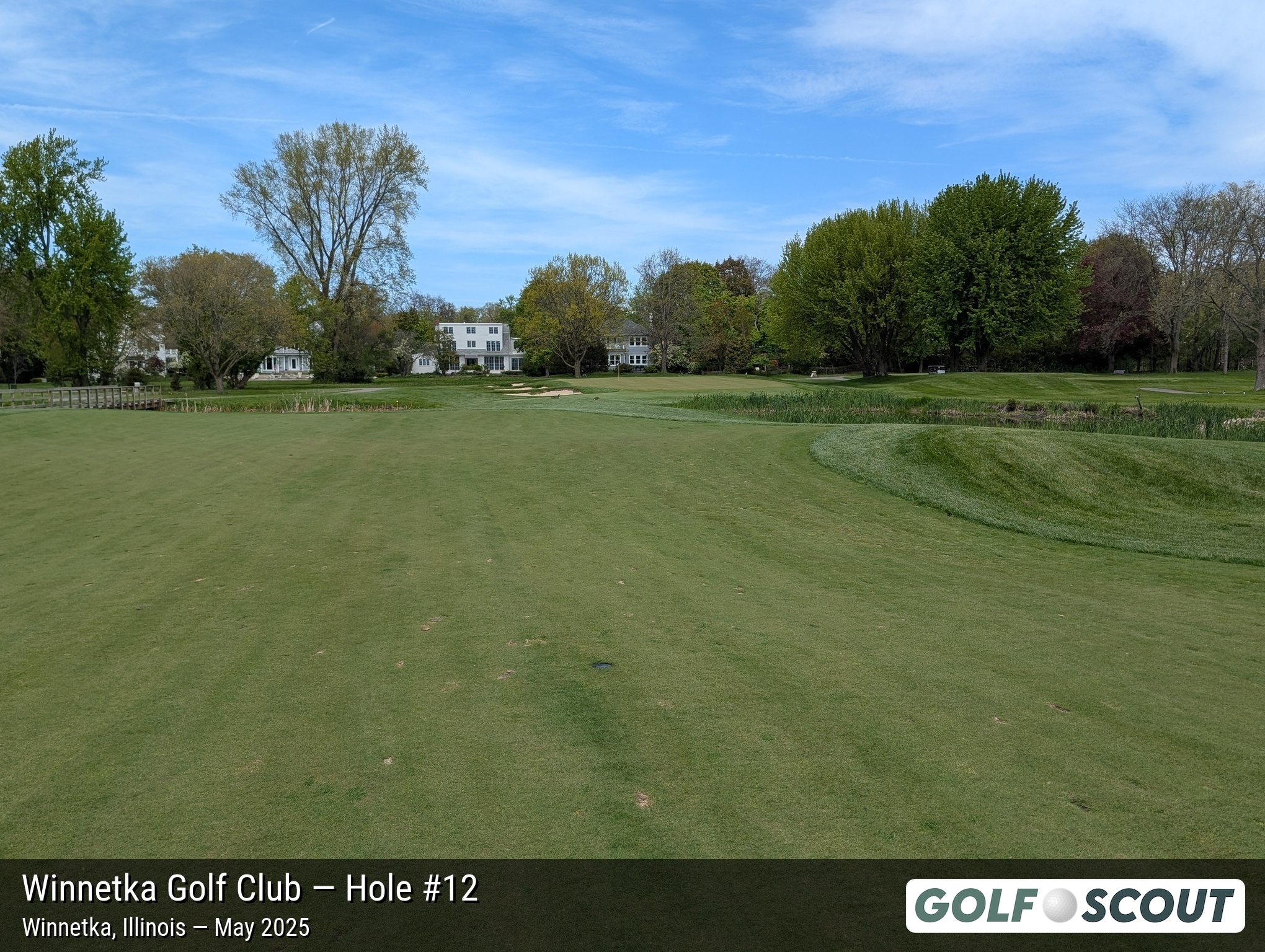Hole 12 at Winnetka Golf Club