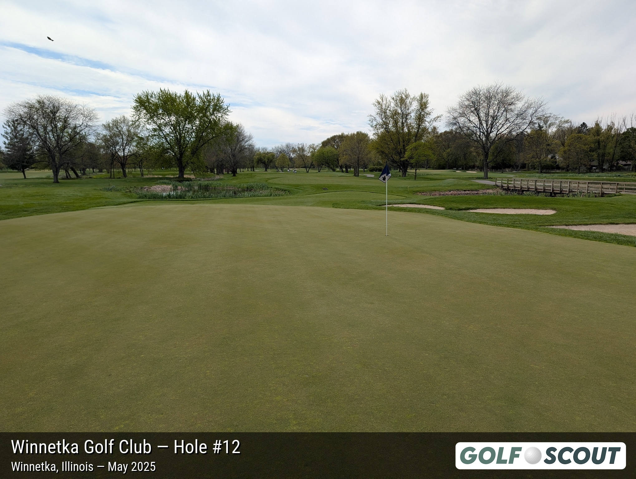 Hole 12 at Winnetka Golf Club