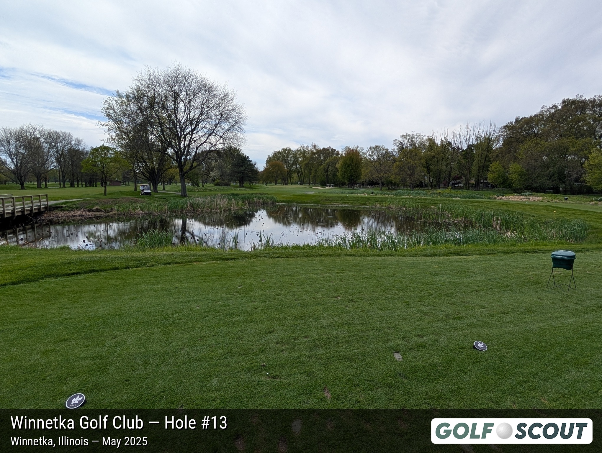 Hole 13 at Winnetka Golf Club
