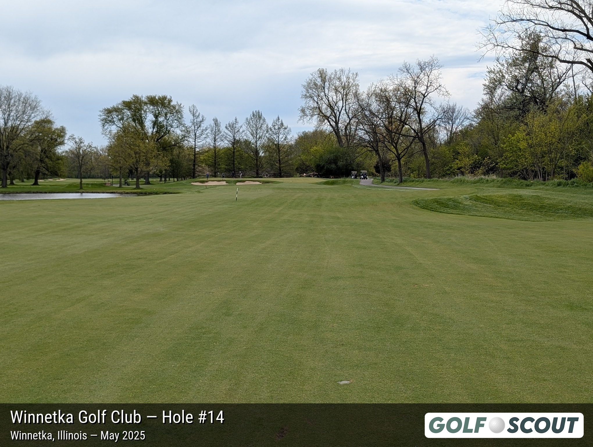 Hole 14 at Winnetka Golf Club