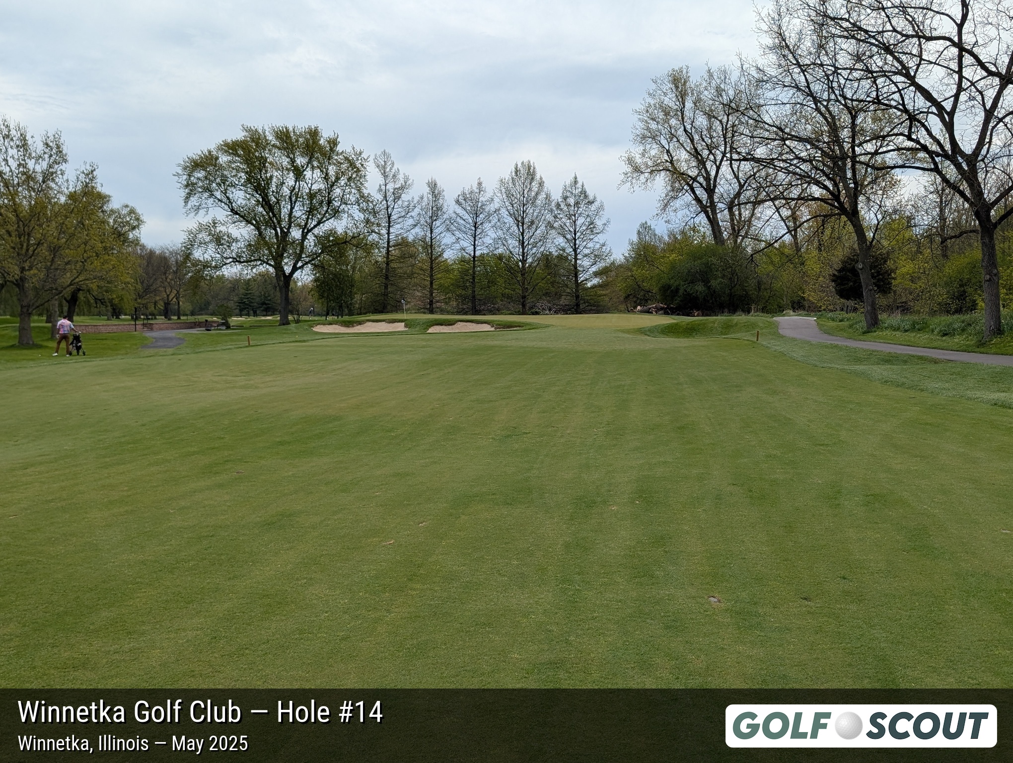 Hole 14 at Winnetka Golf Club