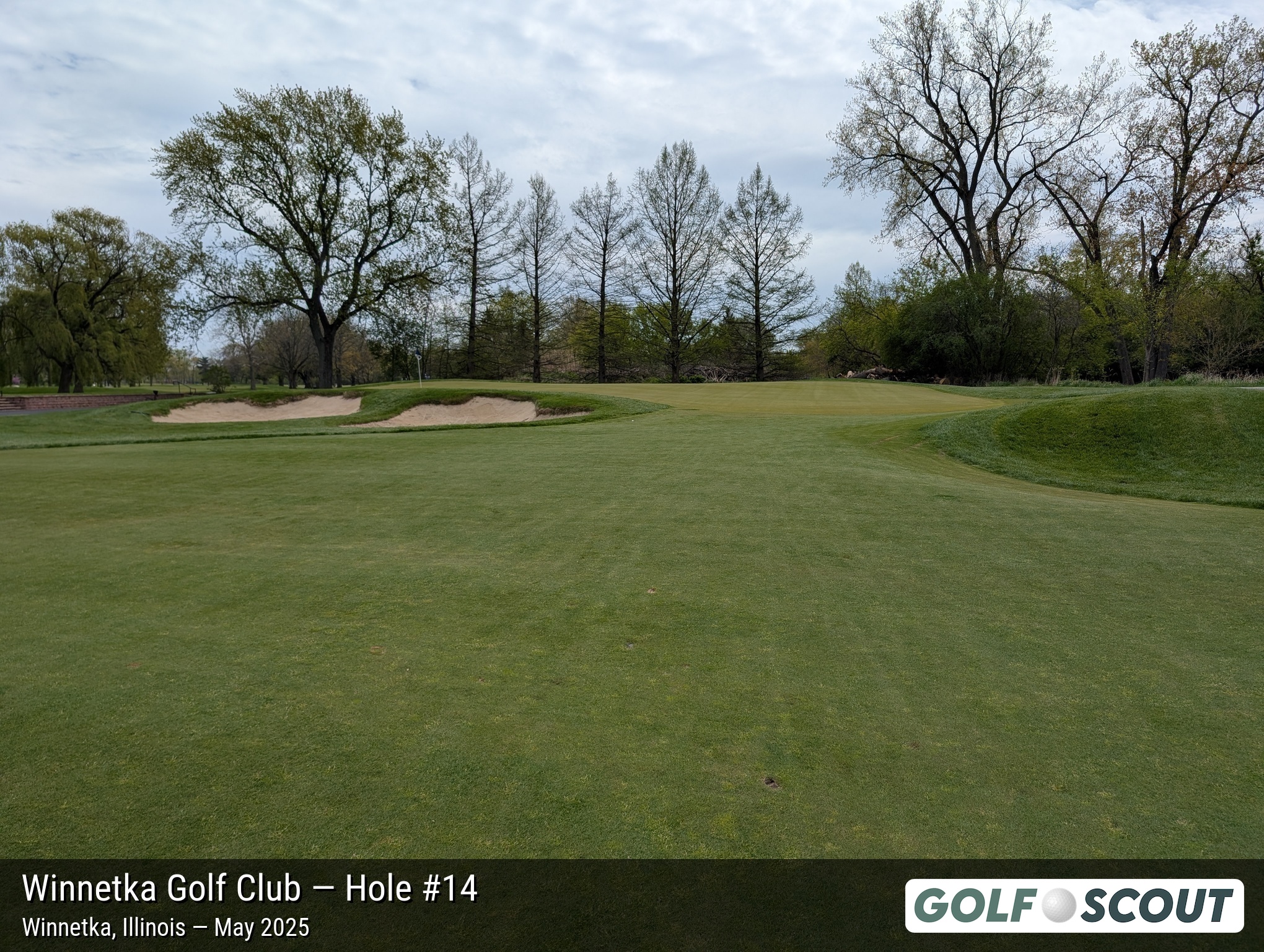 Hole 14 at Winnetka Golf Club