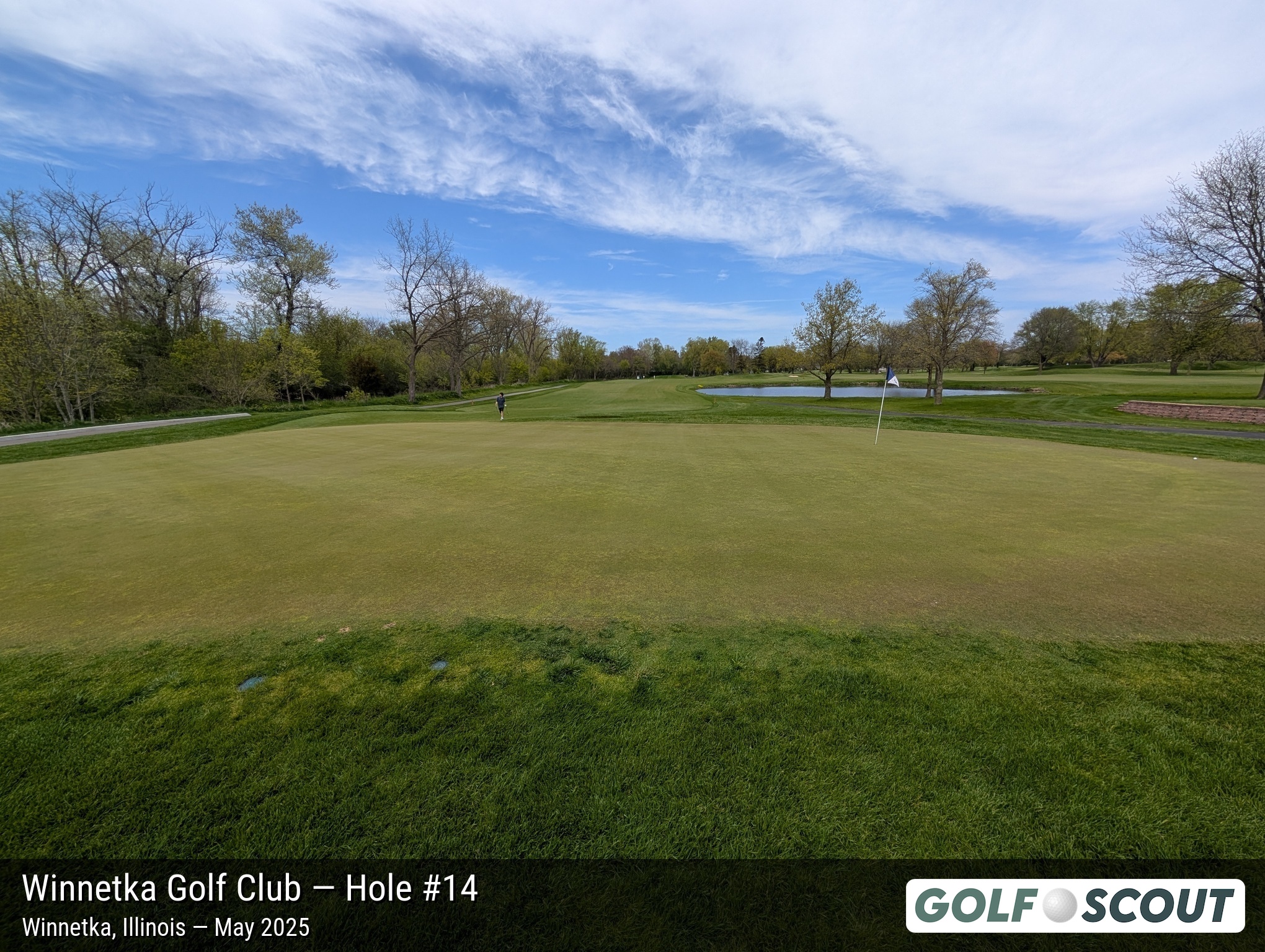 Hole 14 at Winnetka Golf Club