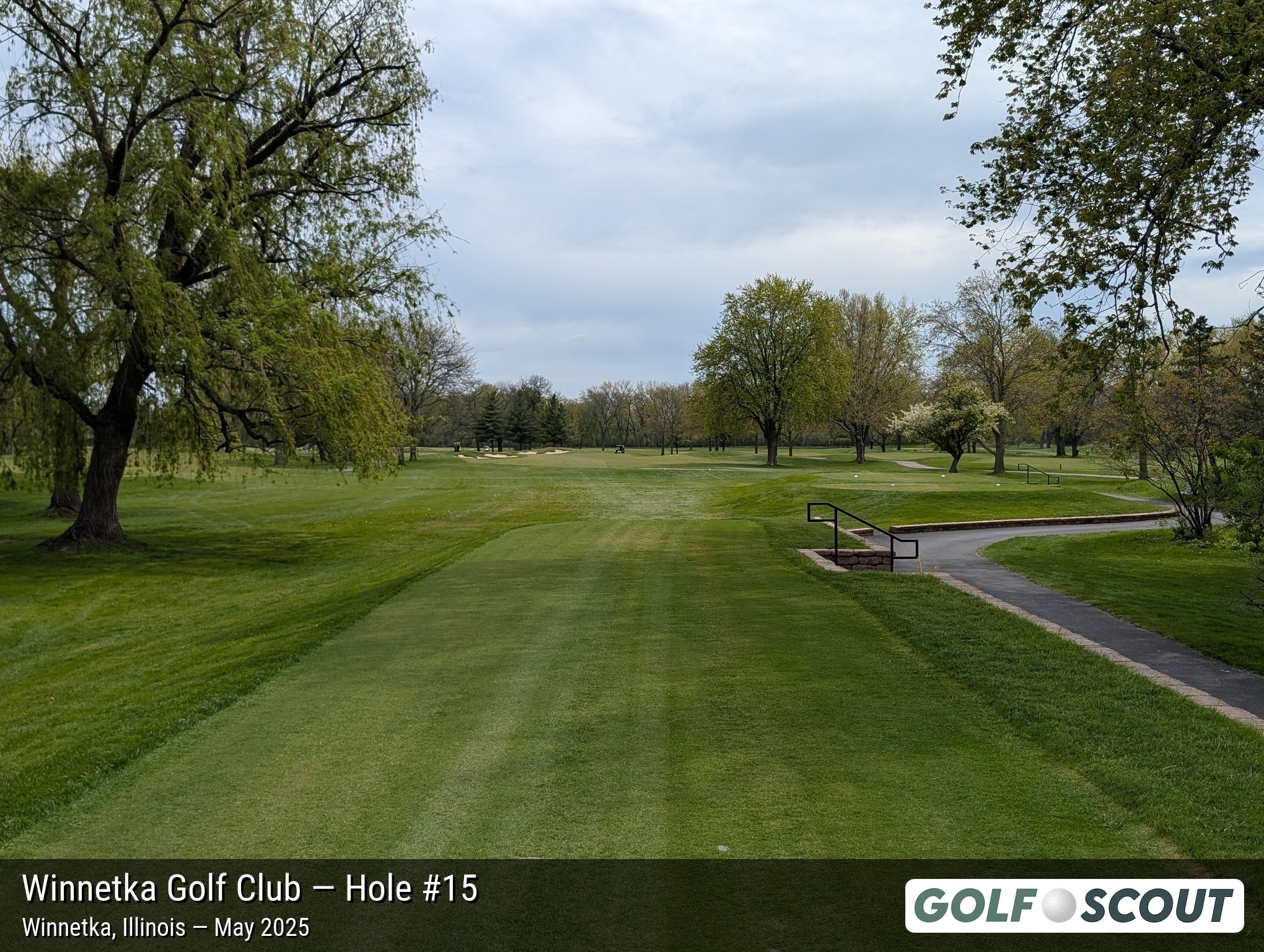 Hole 15 at Winnetka Golf Club