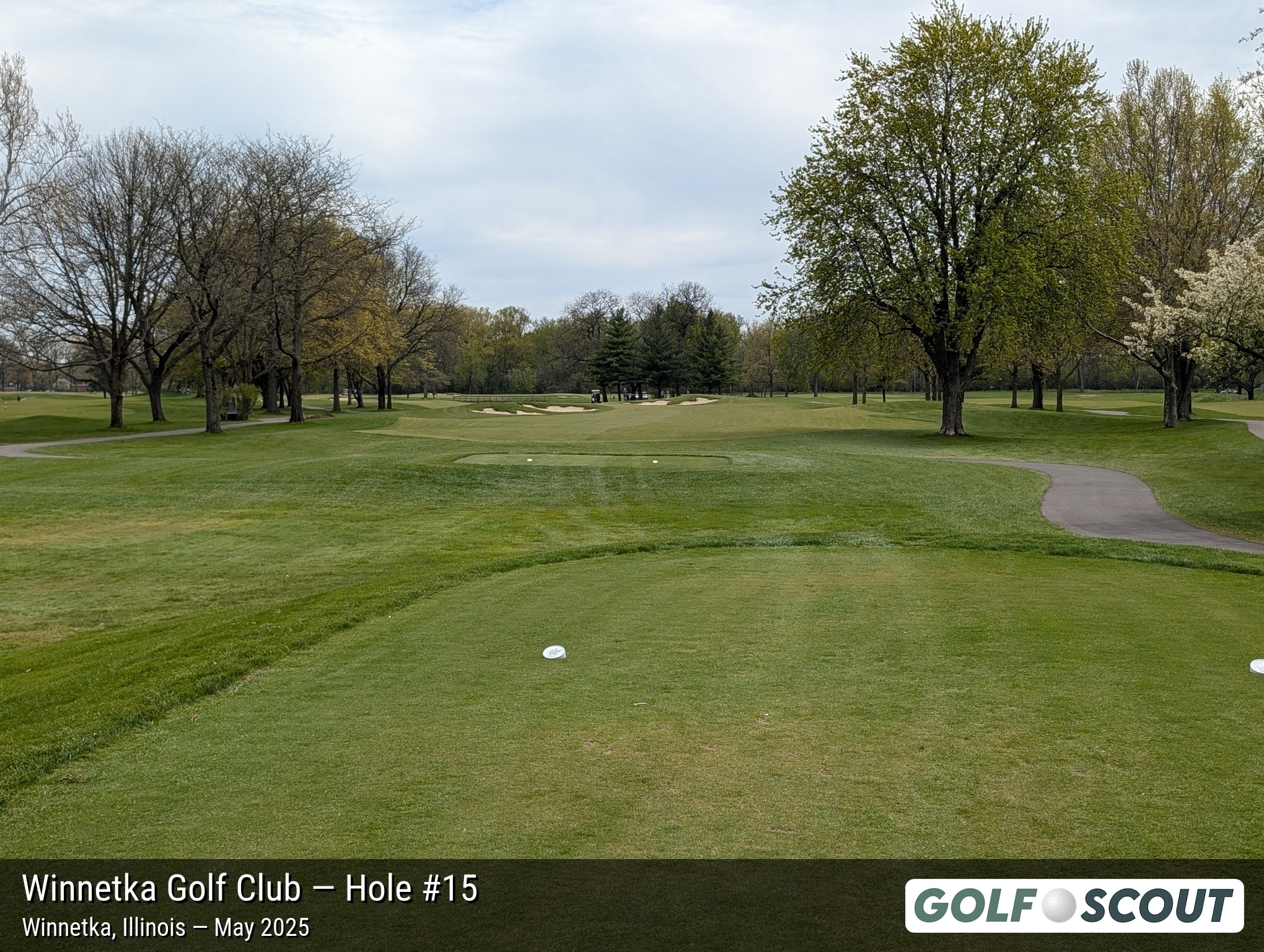 Hole 15 at Winnetka Golf Club
