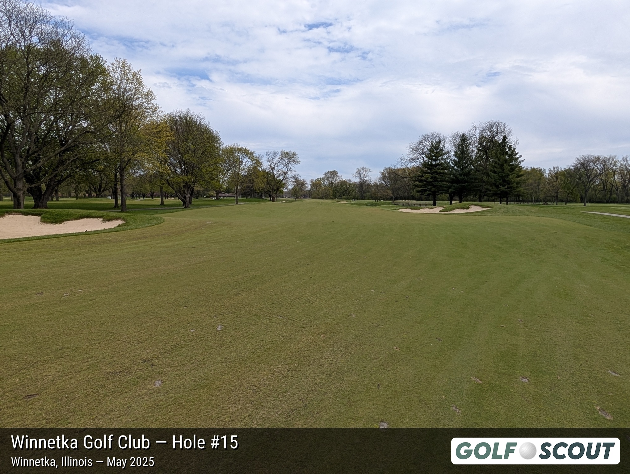 Hole 15 at Winnetka Golf Club
