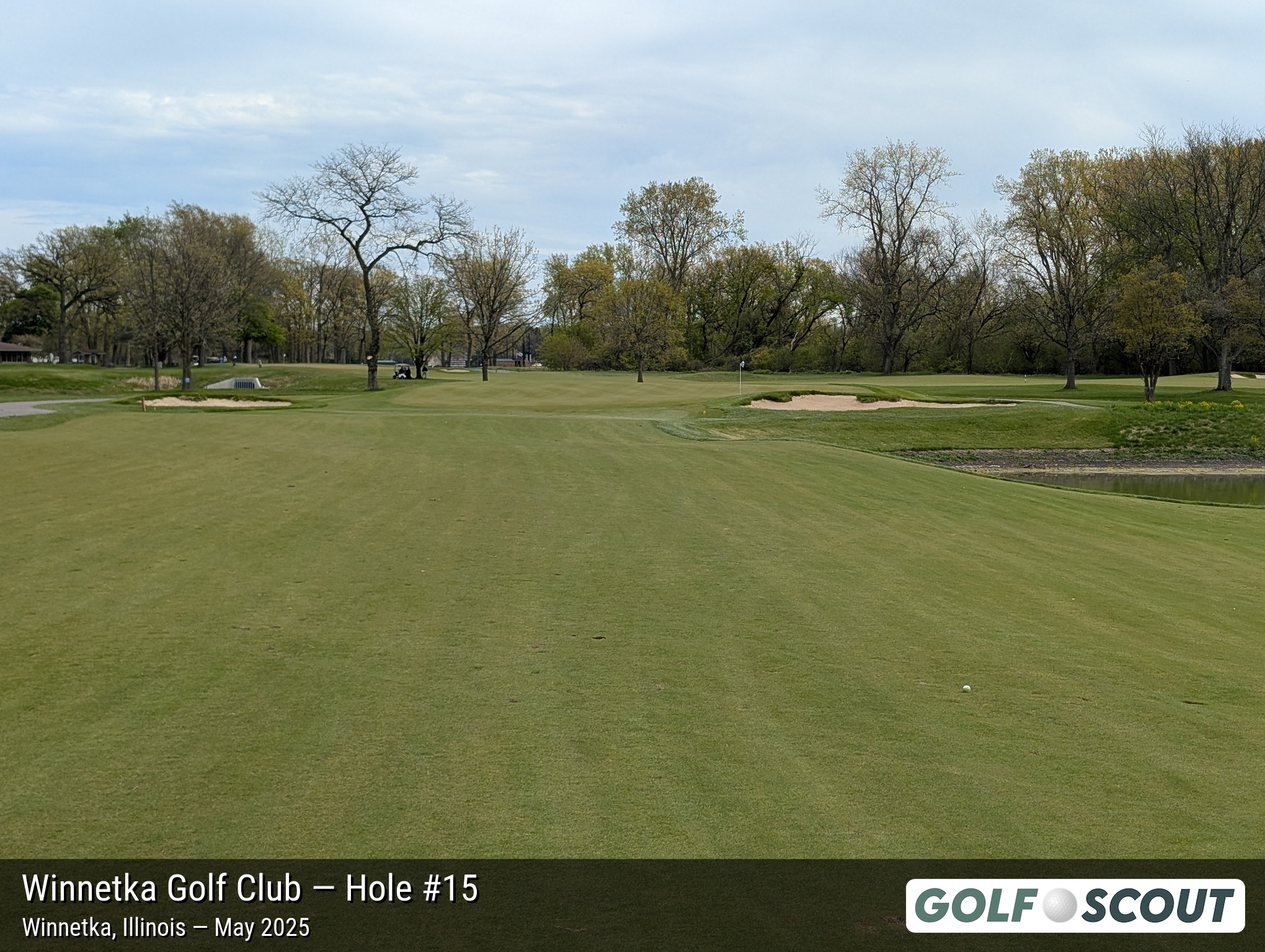Hole 15 at Winnetka Golf Club