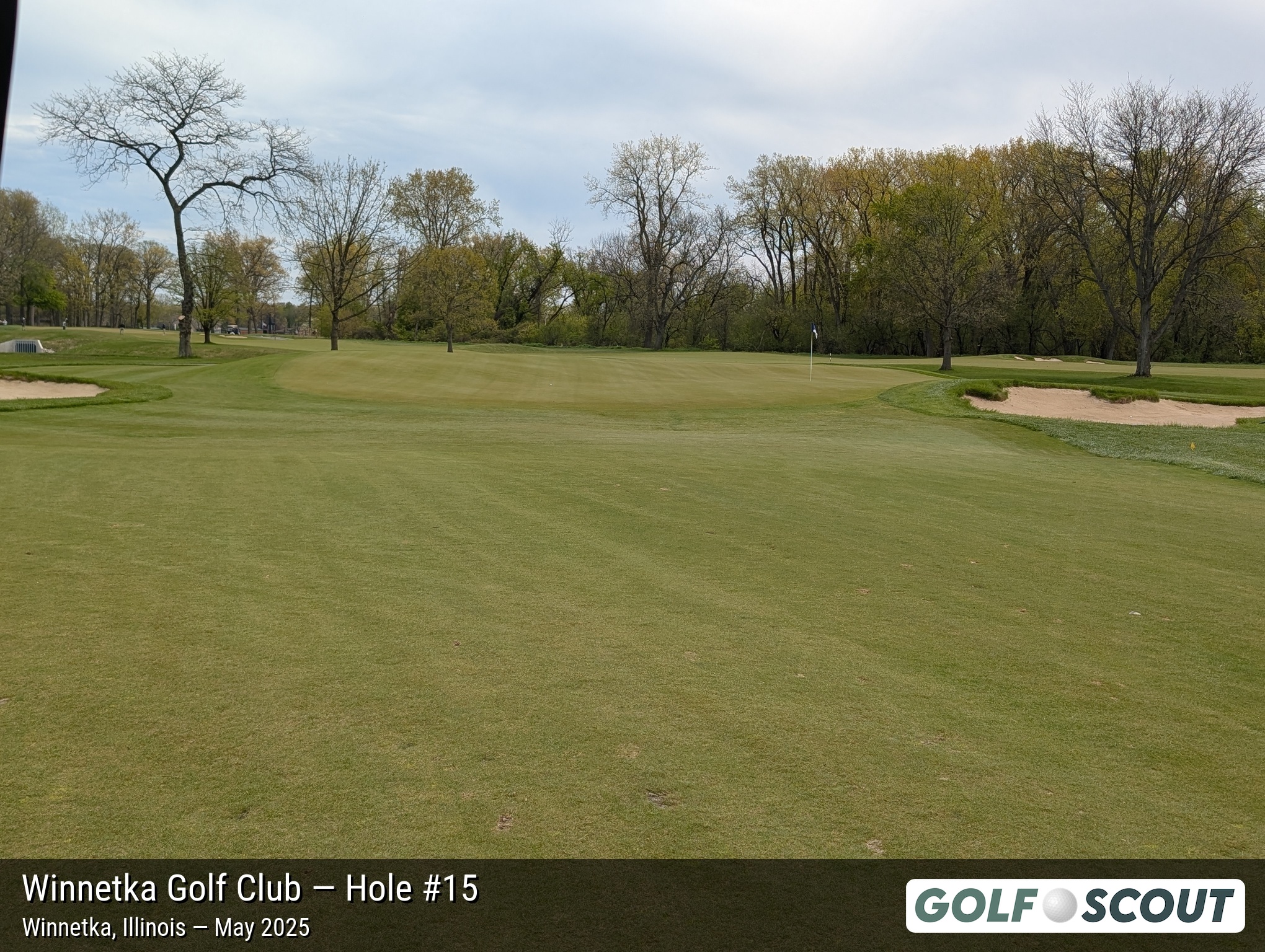 Hole 15 at Winnetka Golf Club