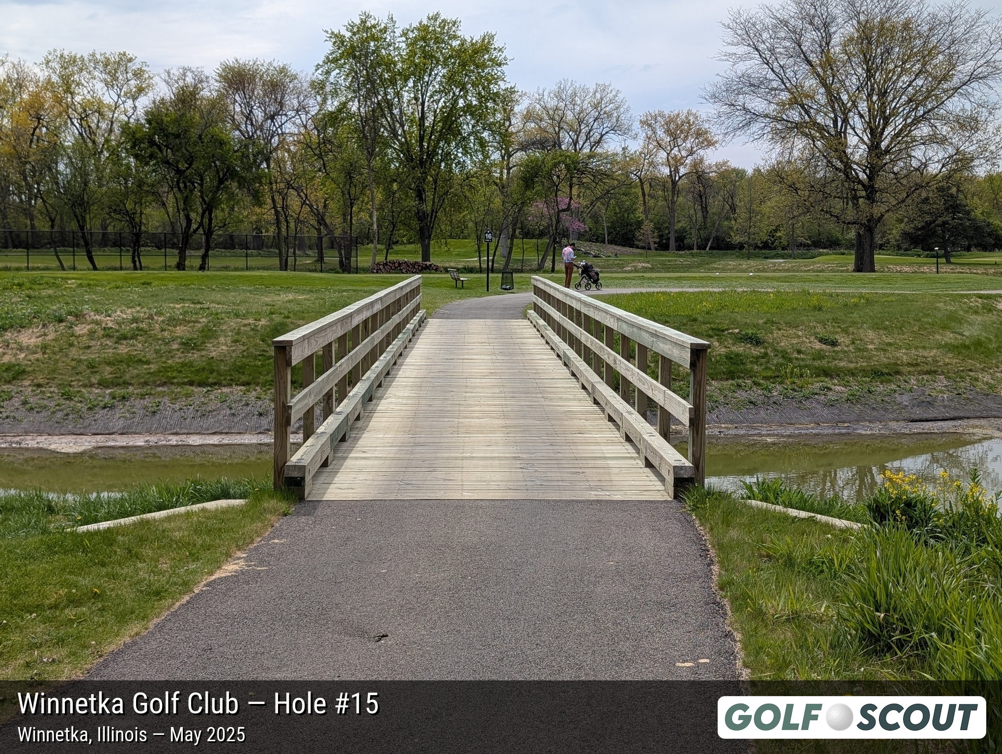 Hole 15 at Winnetka Golf Club