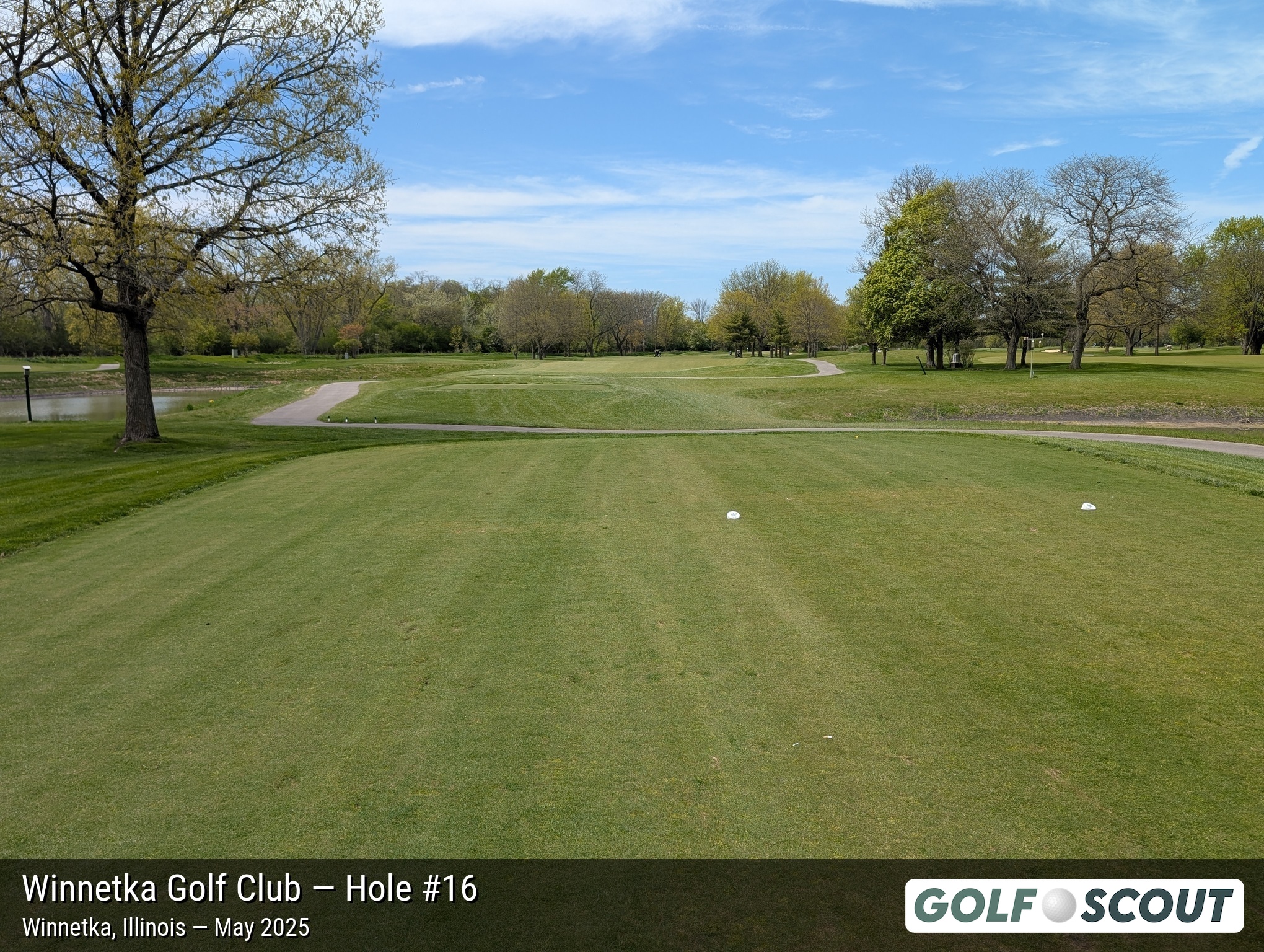 Hole 16 at Winnetka Golf Club