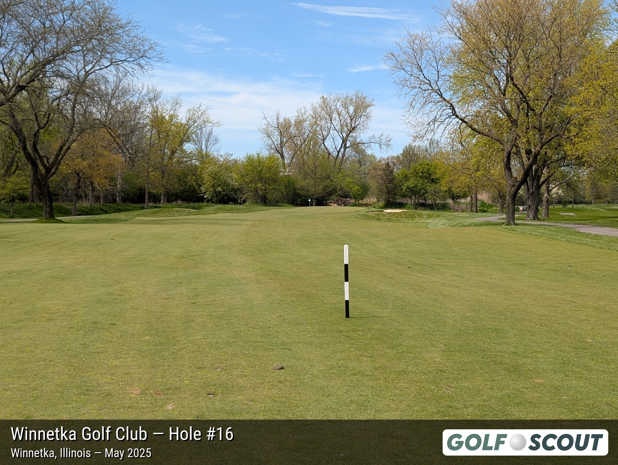 Hole 16 at Winnetka Golf Club