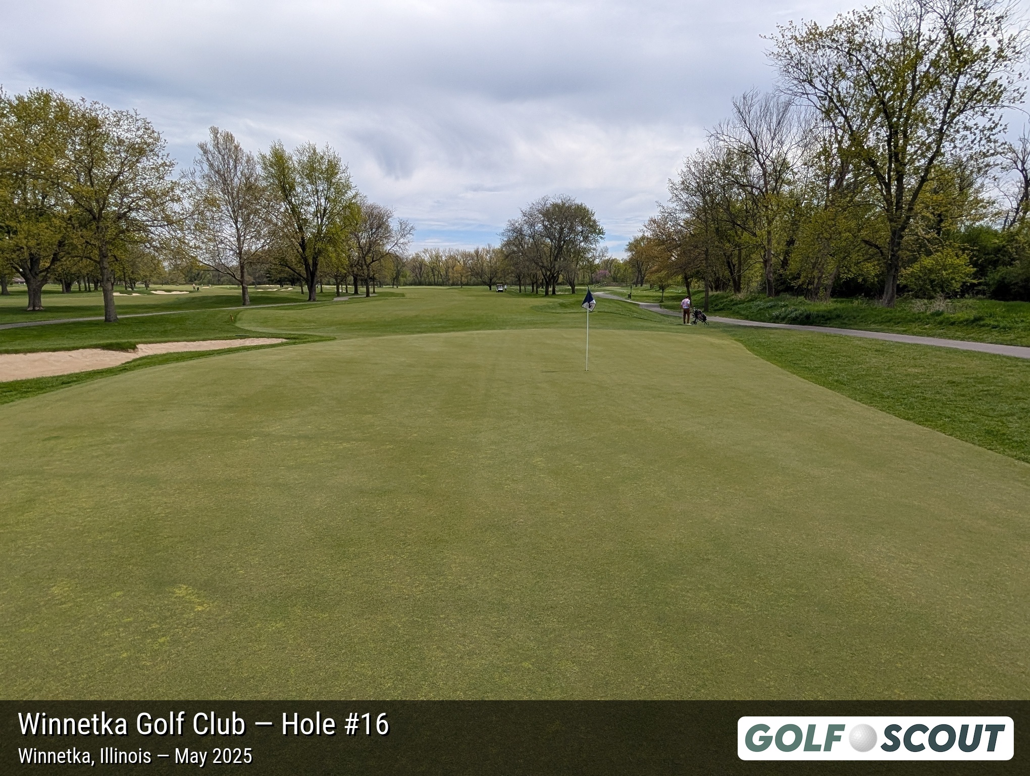 Hole 16 at Winnetka Golf Club