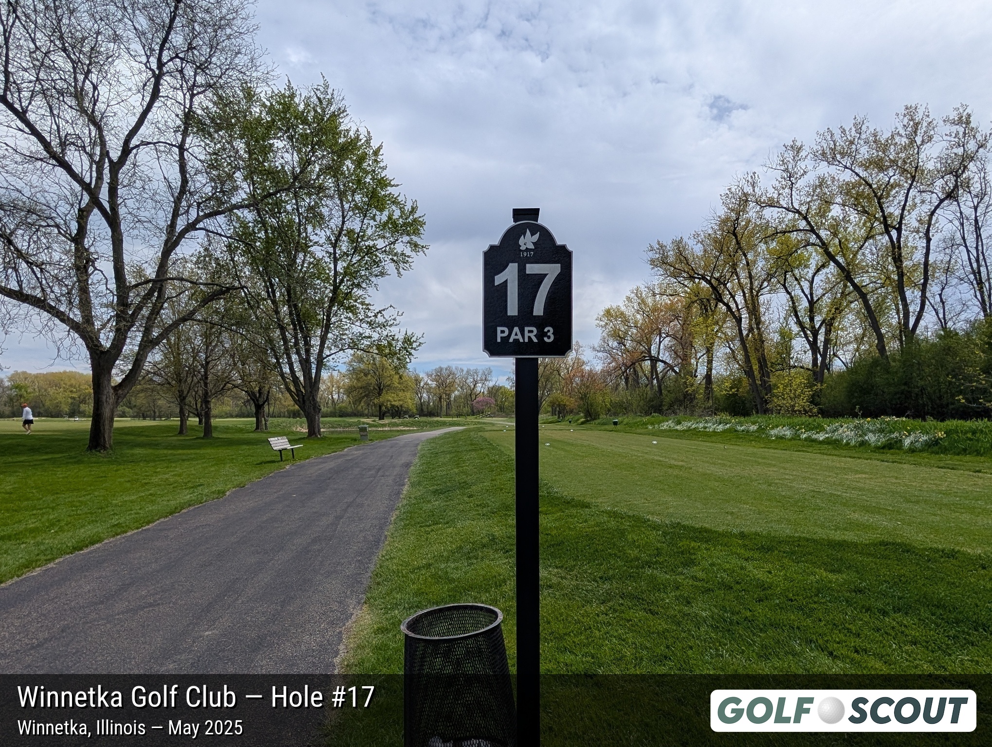 Hole 17 at Winnetka Golf Club