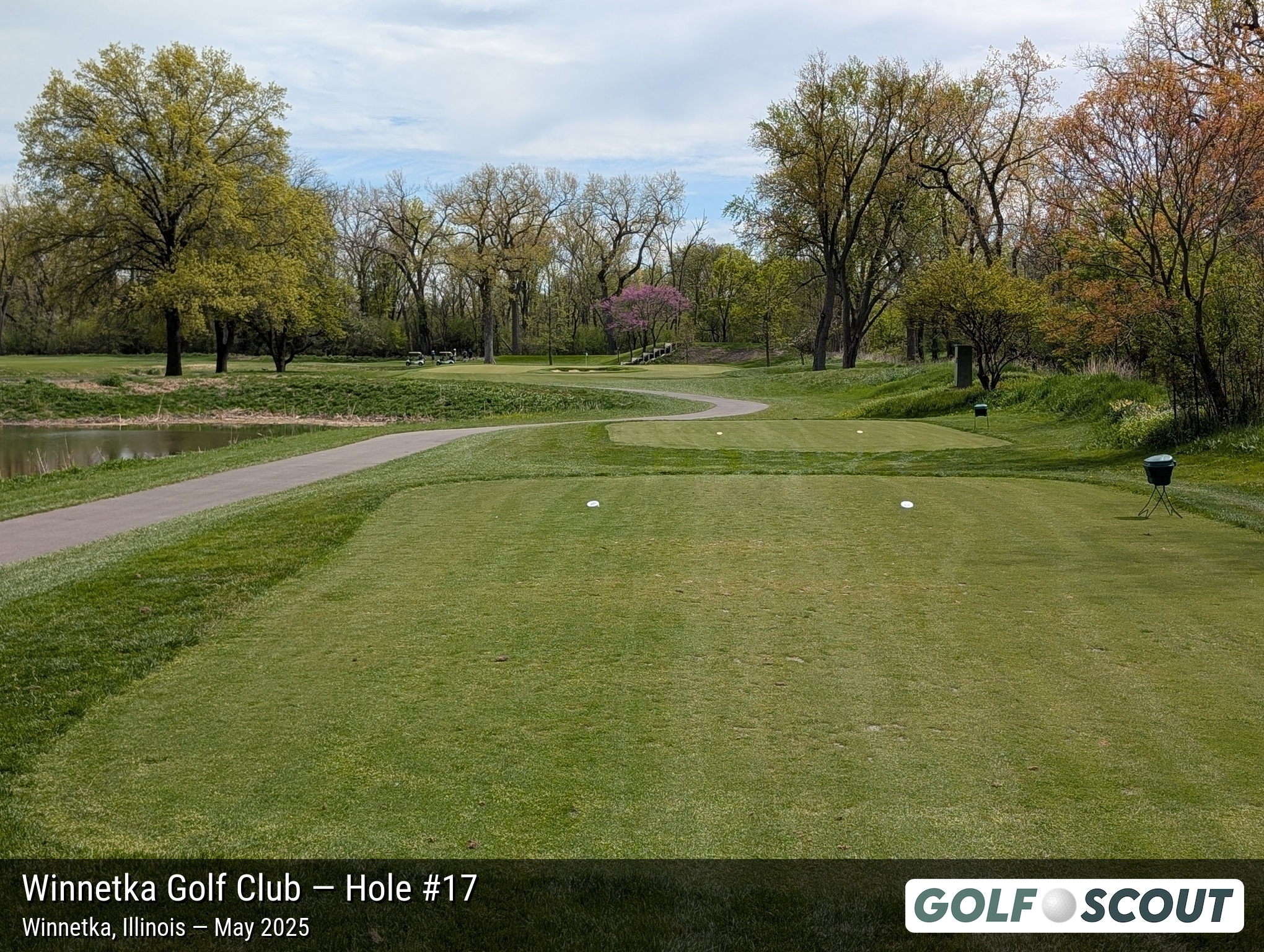 Hole 17 at Winnetka Golf Club